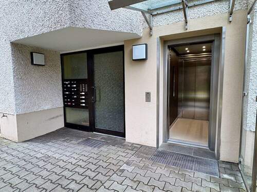 barrierefreier Zugang zum Haus - 