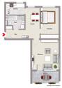 Wohnungsgrundriss - 