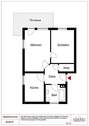 Grundriss - 2 Zimmer Etagenwohnung in Bad Herrenalb
