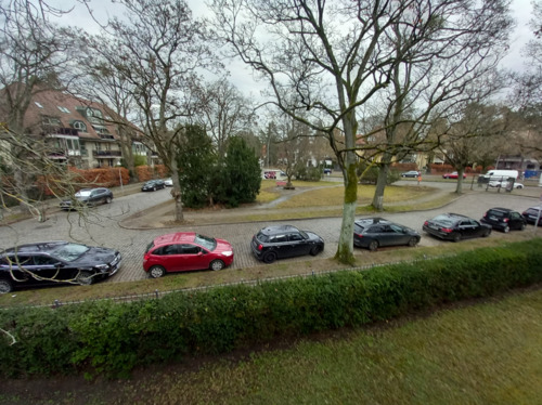 Blick vom Wohnzimmer-Balkon - 