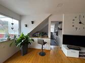 Wohnung DG: Wohn- und Essbereich - 