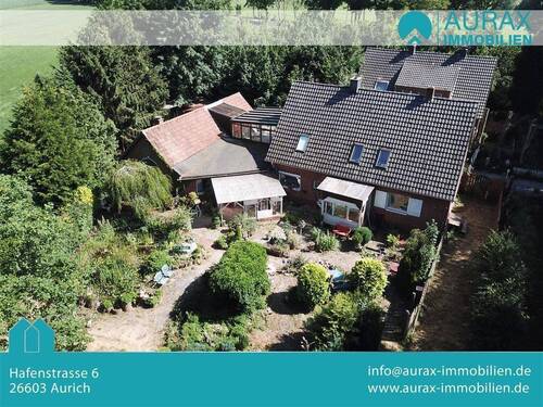 Außenansicht - Großzügiges Einfamilienhaus mit Wintergarten, Kamin und weitläufigem Garten - ideal für kreative Köpfe