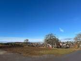 Blick auf das Baugrundstück - Exklusives Eckgrundstück in seltener Randlage in Wimsheim
