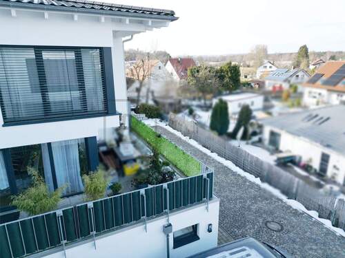 Drohnenaufnahmen - 5 Zimmer Doppelhaushälfte zum Kaufen in Nersingen