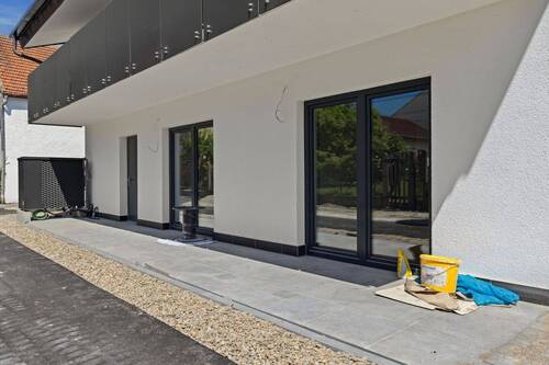 Zweite Terrasse auf der Westseite - Etagenwohnung mit 79,40 m² in Ingolstadt zum Kaufen