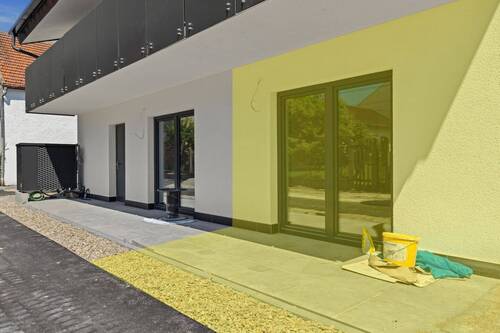 Zweite Terrasse im Detail - 