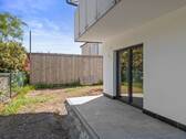 Haupt-Terrasse in Ostausrichtung. - 