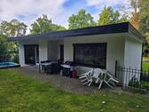 Maison Immobilien Bungalow Buchholz Ansicht Terrasse - 