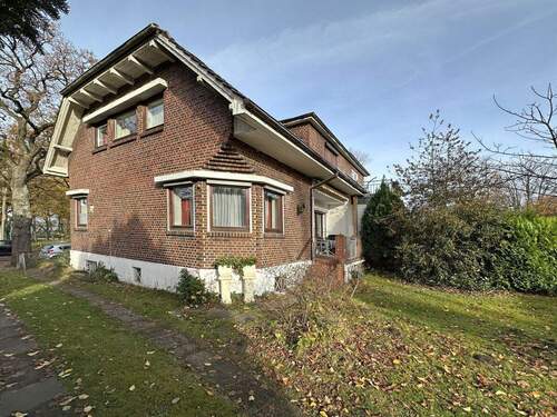 Rückansicht - 4 Zimmer Doppelhaushälfte in Hamburg