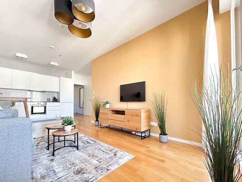 Living Room - 2 Zimmer Etagenwohnung in Berlin