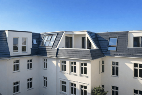 Dachansicht Photovoltaikziegel - 