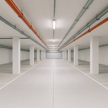 Bild ist animiert und dient als Beispiel - Tiefgaragenstellplätze im Schilterhäusle - neuwertig