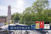 Dachterrasse - WEITBLICK: Sonnen auf der Dachterrasse!
