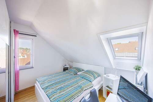 Schlafzimmer - Etagenwohnung mit 60,60 m² in Schwieberdingen zum Kaufen
