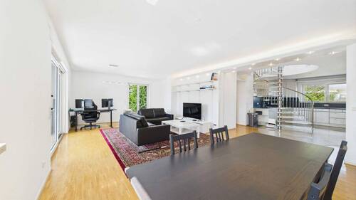 Wohnraum - Exklusive Maisonette mit Dachterrasse & Nerotal-Blick - 128m² - Toplage Wiesbaden