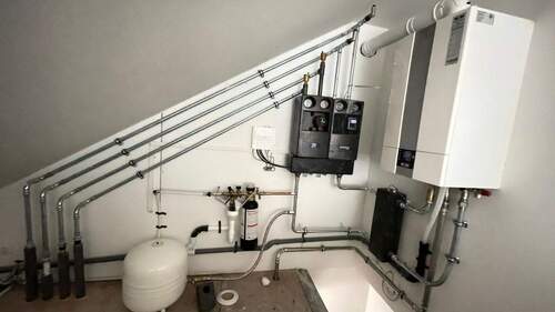 Heizungsanlage separat im DG - 