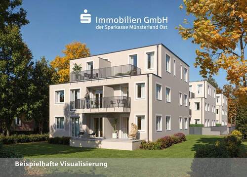 Außenansicht - 1 Zimmer Mehrfamilienhaus, Wohnhaus zum Kaufen in Münster