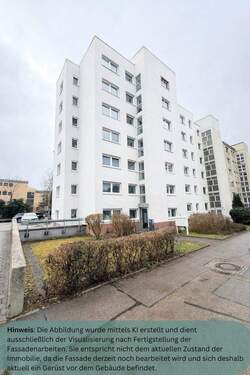 Fassade - KI Bild - Modernisiertes 18-Parteien-Mehrfamilienhaus in Bestlage Regensburg - nachhaltige Wertentwicklung!