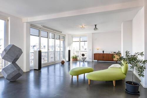 Wohnzimmer - 4 Zimmer Etagenwohnung in Berlin Kreuzberg