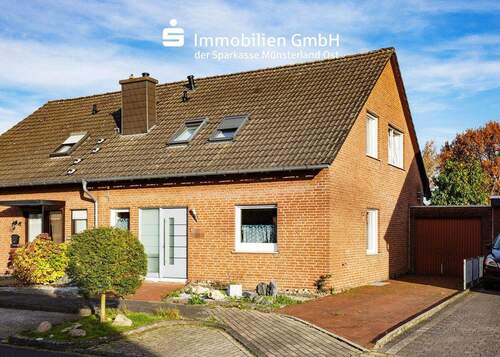 Vorderansicht - 4 Zimmer Doppelhaushälfte zum Kaufen in Everswinkel