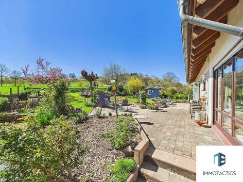 große Terrasse - Garten - 