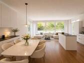 Wohnzimmer (Visualisierung) - Einfamilienhaus mit 190,00 m&sup2; in Berlin zum Kaufen