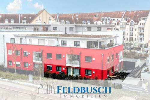 Cover Logo - Moderne 3-Zimmer-Erdgeschosswohnung mit eigenem Garten in zentraler Lage von Neumarkt