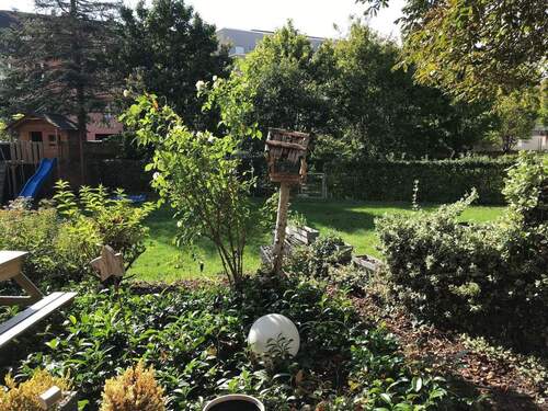 Der Blick zum Garten - 3 Zimmer Terrassenwohnung in Trier