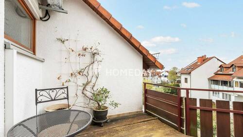 Balkon 1 - 1 Zimmer Etagenwohnung zum Kaufen in Dossenheim