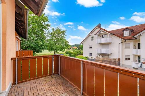 West-Balkon mit Blick ins Grüne - Ein Platz zum Leben: Etagenwohnung im Herzen von Rohrbach