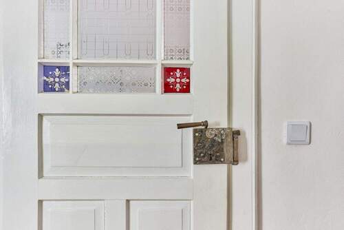 Tür mit Original-Verglasung - 