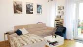Wohnbereich - 2 Zimmer Etagenwohnung zur Miete in Düsseldorf