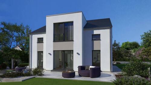 Ansicht Garten - 5 Zimmer Einfamilienhaus zum Kaufen in Salmtal