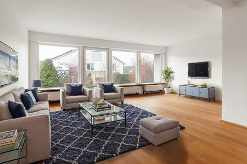 Wohnzimmer virtuelle Möblierung Kopie - Einfamilienhaus mit 107,30 m&sup2; in Hilpoltstein / Meckenhausen zum Kaufen