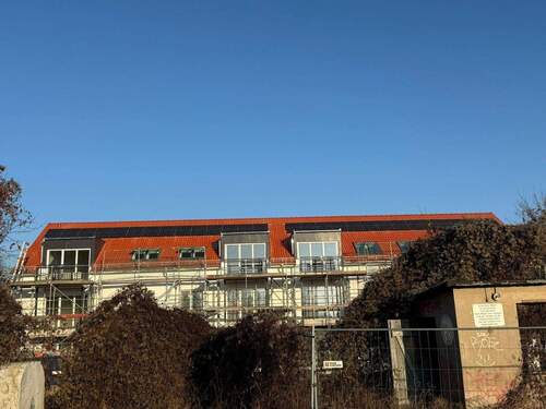 Rückseite (Süden) - Etagenwohnung mit 69,70 m&sup2; in Nauen zur Miete