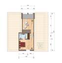Grundriss-Skizze Dachgeschoss - 