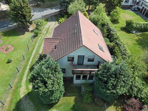 Luftbild Grundstück - 5 Zimmer Einfamilienhaus in Bad Muskau