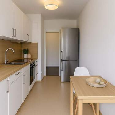 Küche - Etagenwohnung mit 80,00 m&sup2; in Nossen zur Miete