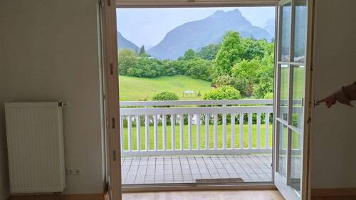 Blick auf den Balkon - 