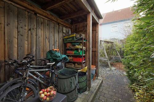 Außenansicht Gartenhaus - 