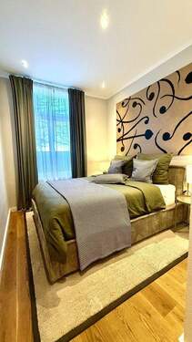 Schlafzimmer - Voll möbliert, suchen Sie das besondere eine helle Wohnung mit Balkon und toller Einrichtung