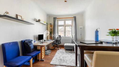 Wohnzimmer 1 - 2 Zimmer Etagenwohnung in Hamburg