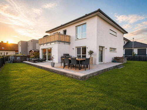 Bild 1 - Einfamilienhaus mit Garten & Sauna im Bad mit Weitblick- viel Platz für die Familie - sofort frei