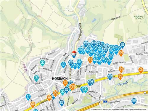 Geolyzer Kartenausschnitt - 