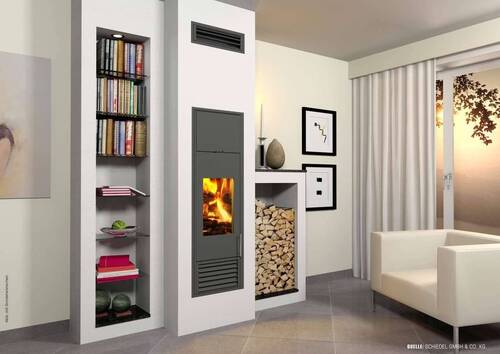 Kamin - 5 Zimmer Einfamilienhaus in Grimmen