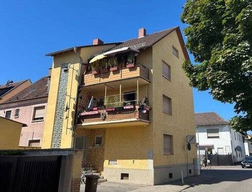 Rückseite - 6 Zimmer Mehrfamilienhaus, Wohnhaus zum Kaufen in Viernheim