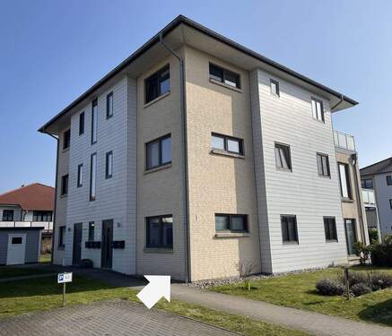 Ansicht Eingangsbereich - 3 Zimmer Terrassenwohnung in Husum