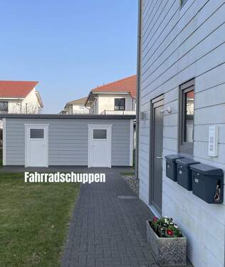 Fahrradschuppen - 