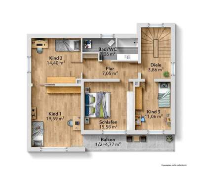 1. Obergeschoss - 
