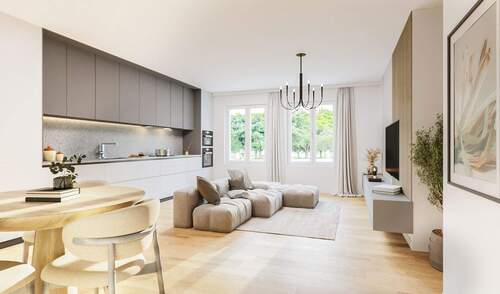 1_Wohnzimmer.jpg - 3 Zimmer Terrassenwohnung in Erlangen